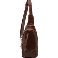 Glatte Leder-Urban-Slingtasche