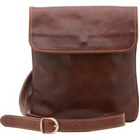 Schlanke Messenger-Tasche mit Frontklappe