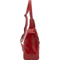 Elegante Leder Sling-Bodybag