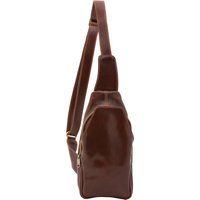 Handgefertigte italienische Leder-Slingtasche
