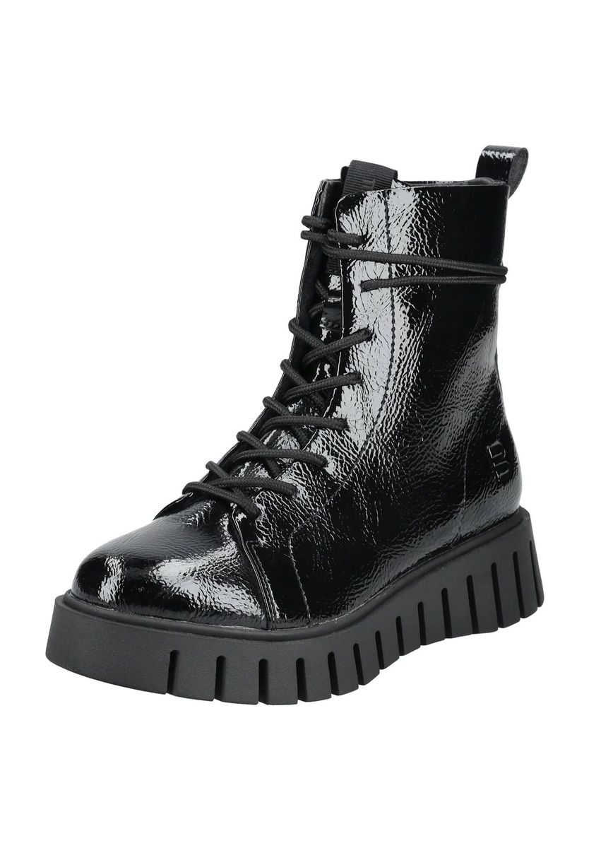 Schnürstiefelette mit Profilsohle