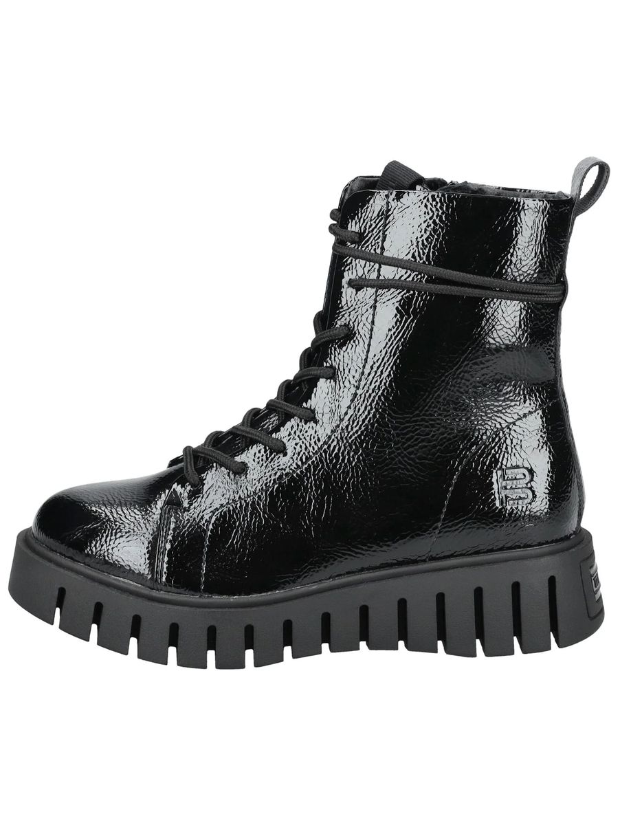 Schnürstiefelette mit Profilsohle