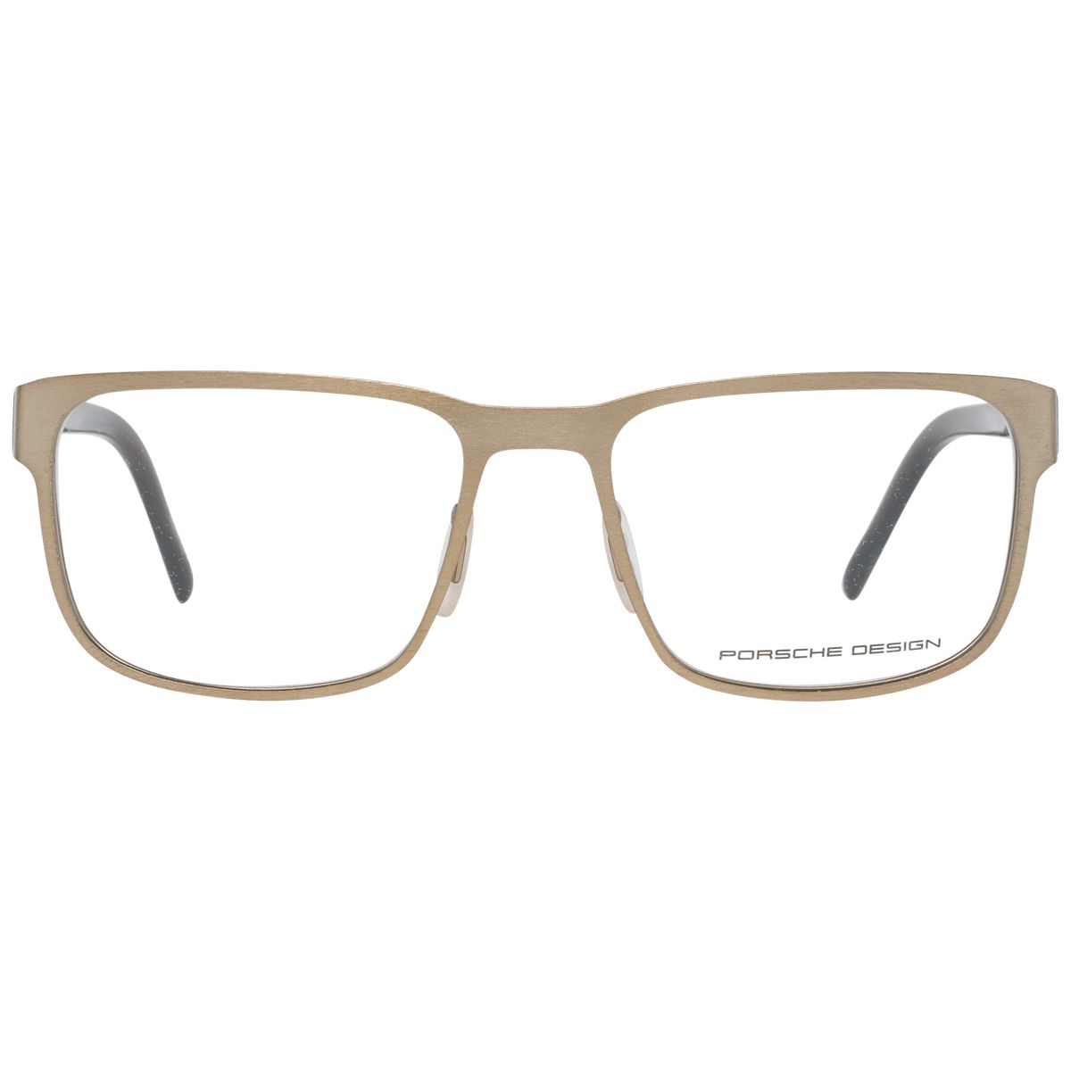 Rechteckige Vollrandbrille aus Metall
