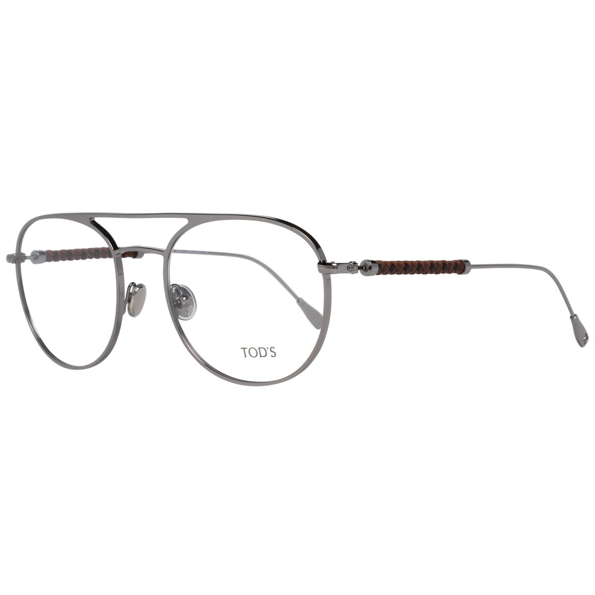 Doppelsteg-Aviator-Brille aus Metall