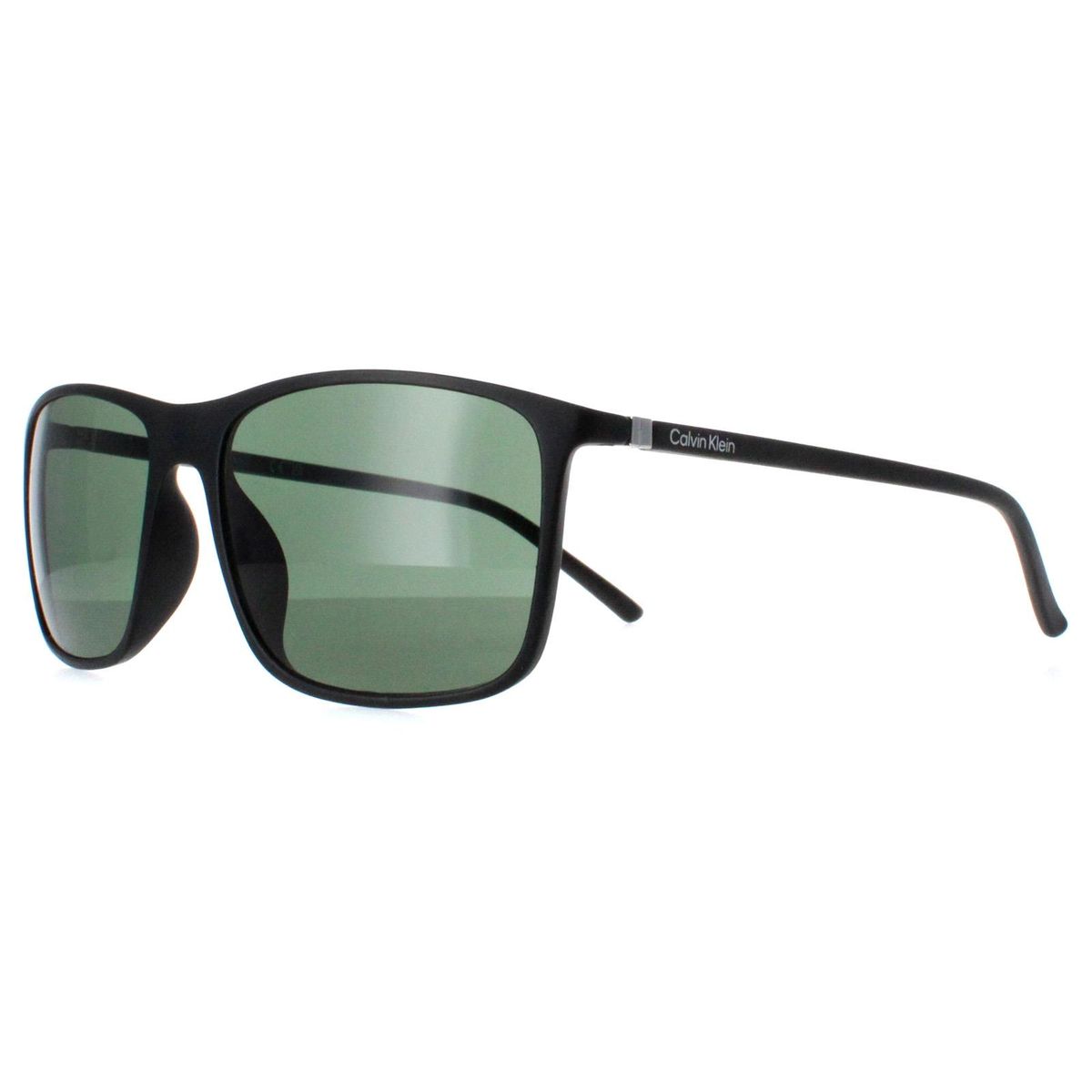Minimalistische eckige matte Sonnenbrille