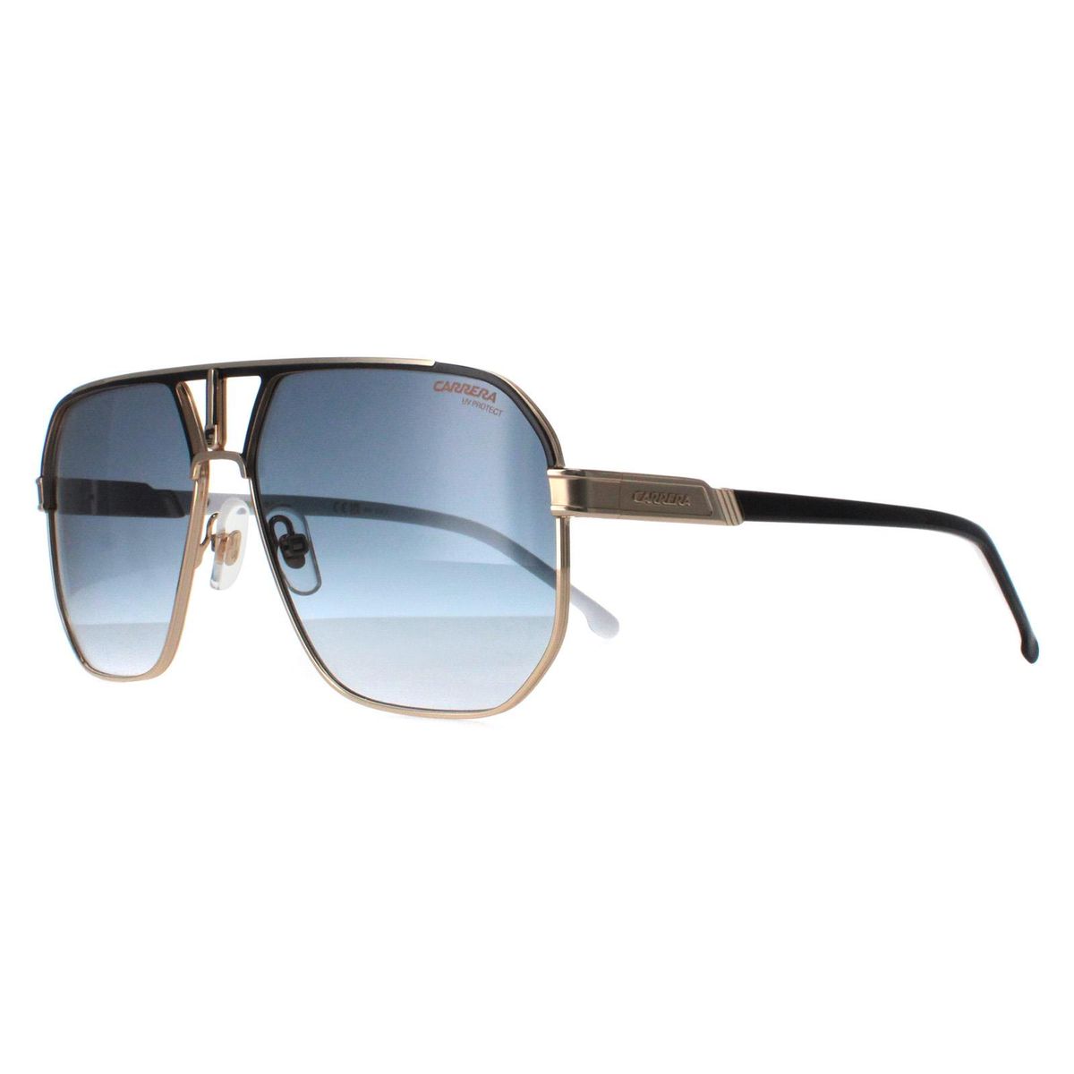 Retro-Pilotenbrille mit Farbverlauf