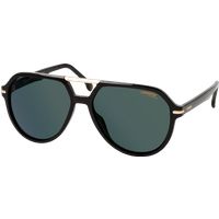 Elegante Navigator-Sonnenbrille mit Goldsteg