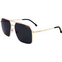 Geometrische Piloten-Sonnenbrille aus Metall