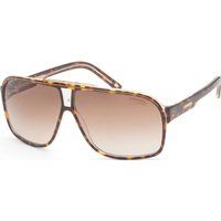 Große Flat-Top Aviator Sonnenbrille