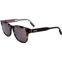 Elegante gemusterte eckige Sonnenbrille