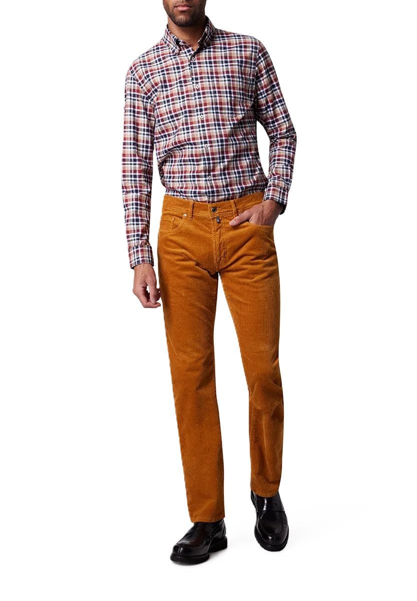 Herren Cordhose mit gerader Passform