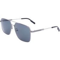 Klassische eckige Metall-Sonnenbrille