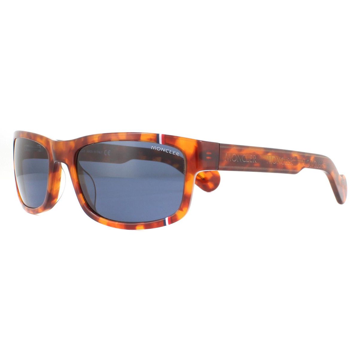 Klassische rechteckige Schildpatt-Sonnenbrille