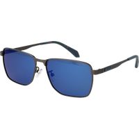 Rechteckige Metallrahmen Sonnenbrille