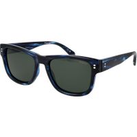 Polarisierte Sonnenbrille mit eckigem Marmor-Rahmen