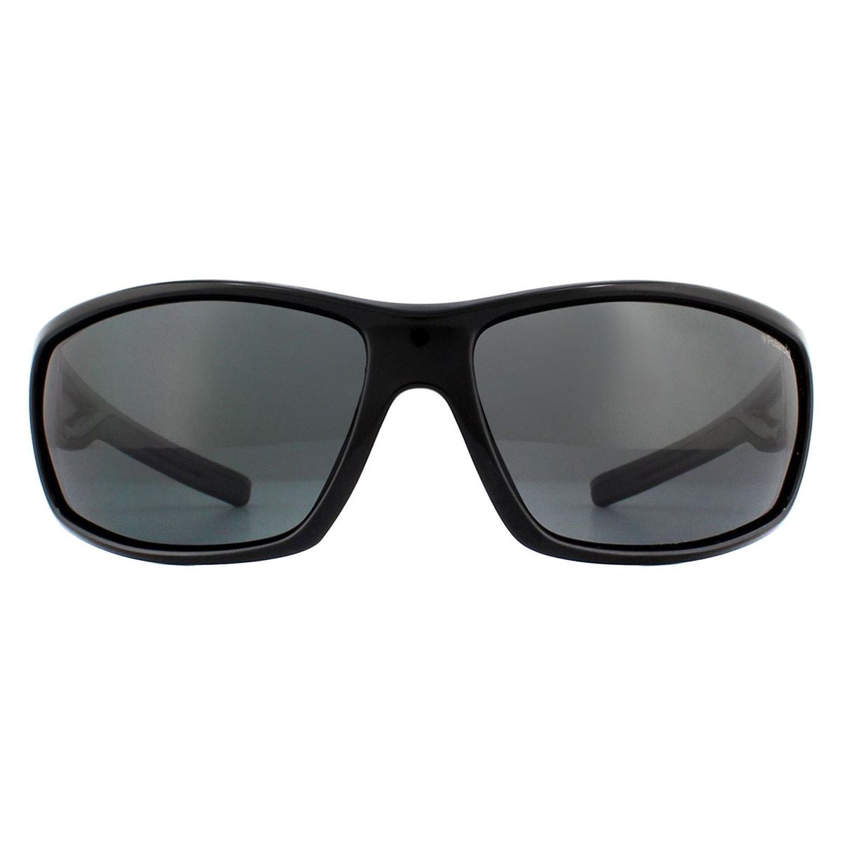 Sportliche polarisierte Wrap-Sonnenbrille
