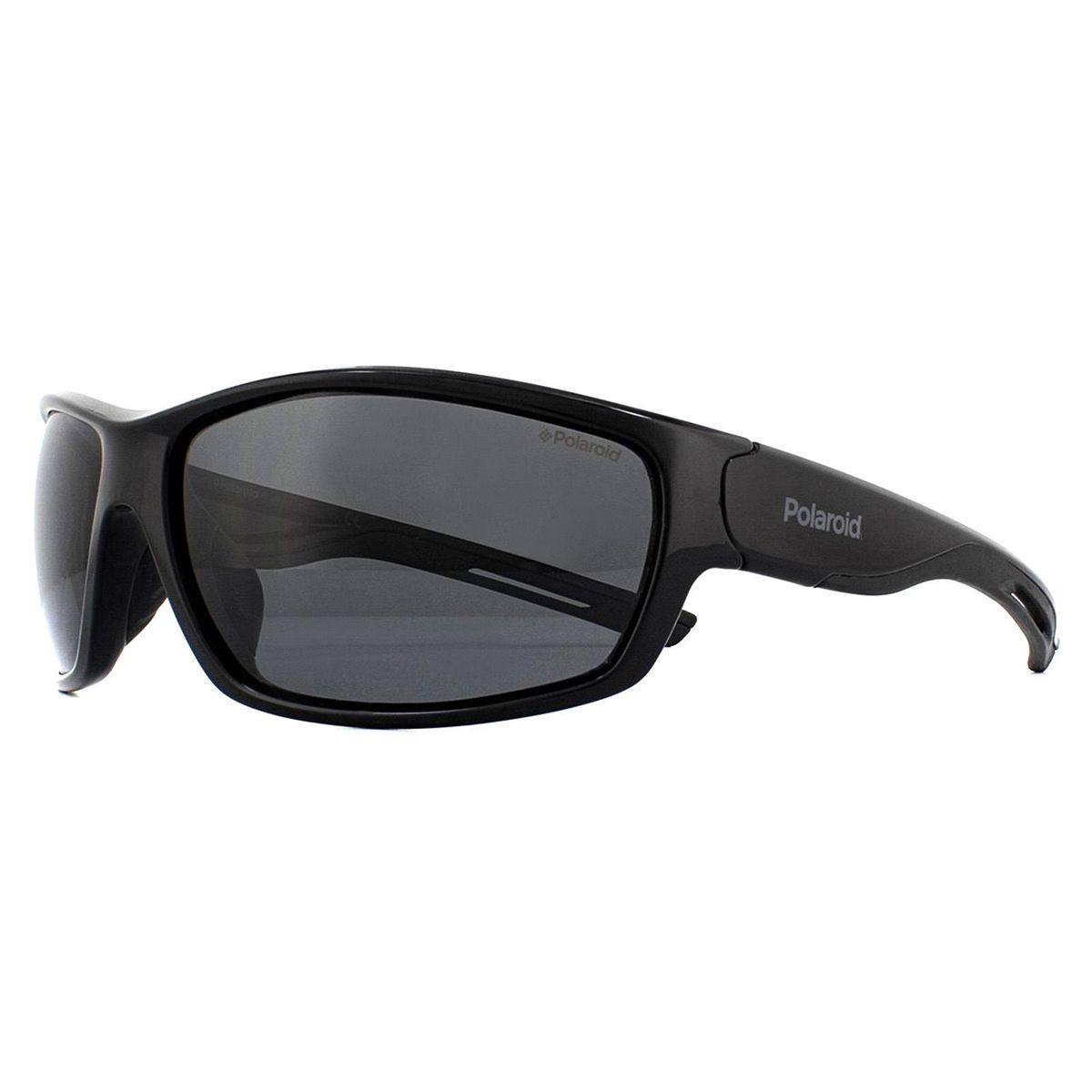 Sportliche polarisierte Wrap-Sonnenbrille