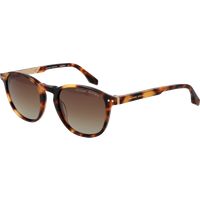 Klassische polarisierte Sonnenbrille in Panto-Form