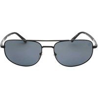 Polarisierte Rechteckige Metall-Sonnenbrille