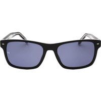 Klassische rechteckige Sonnenbrille mit Logo