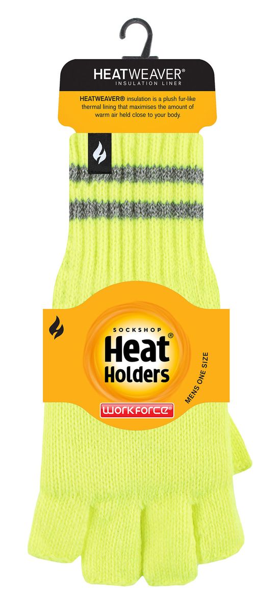 Reflektierende Strick-Fingerlose Thermohandschuhe