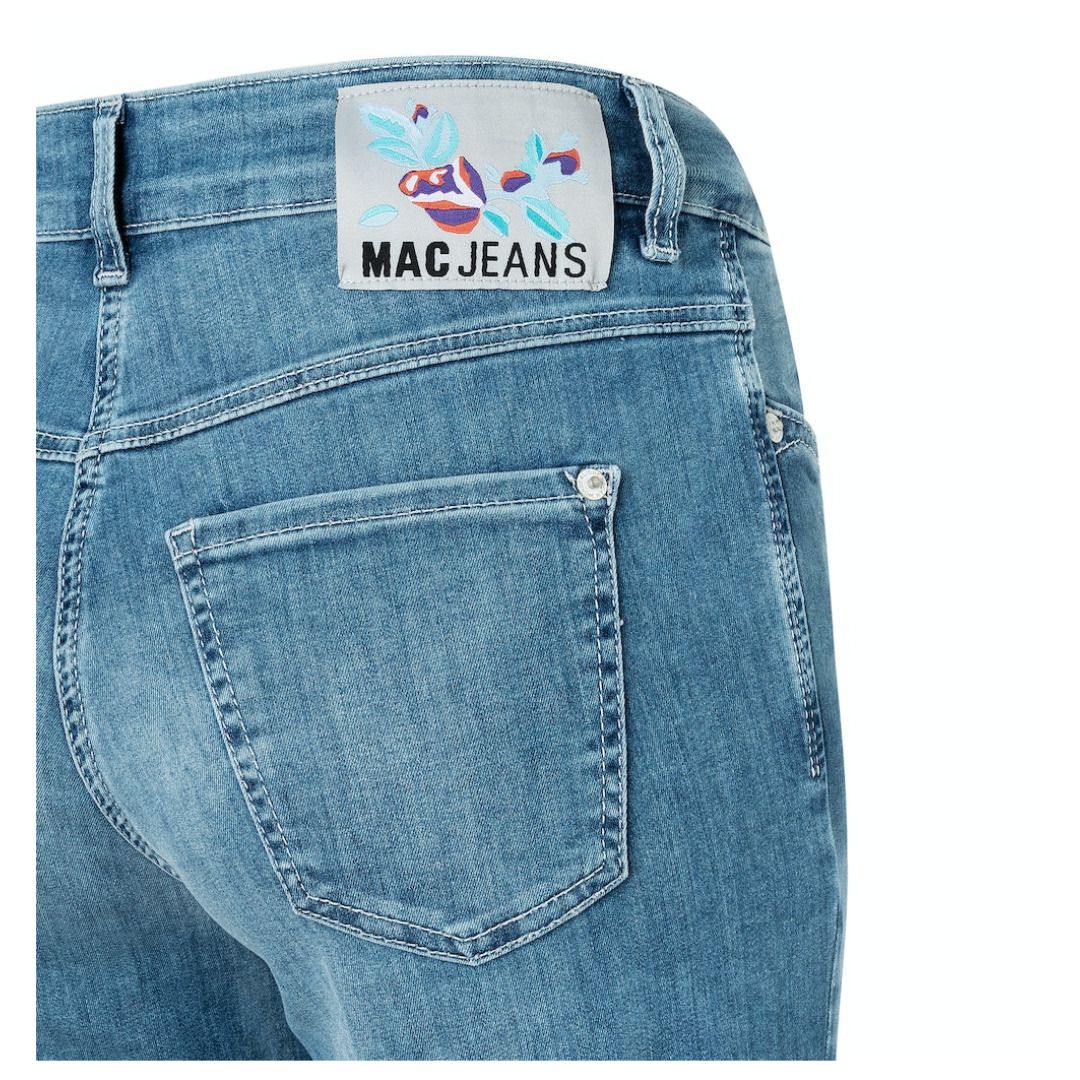 Weit geschnittene, hoch taillierte Jeans