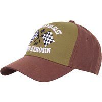 Baseball-Cap mit Biker-Grafik