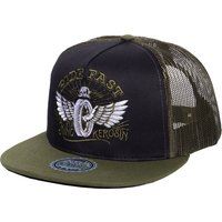 Trucker Cap mit Flügelrad-Stickerei