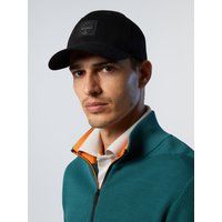 Klassisches Flexfit-Basecap mit Aufnäher