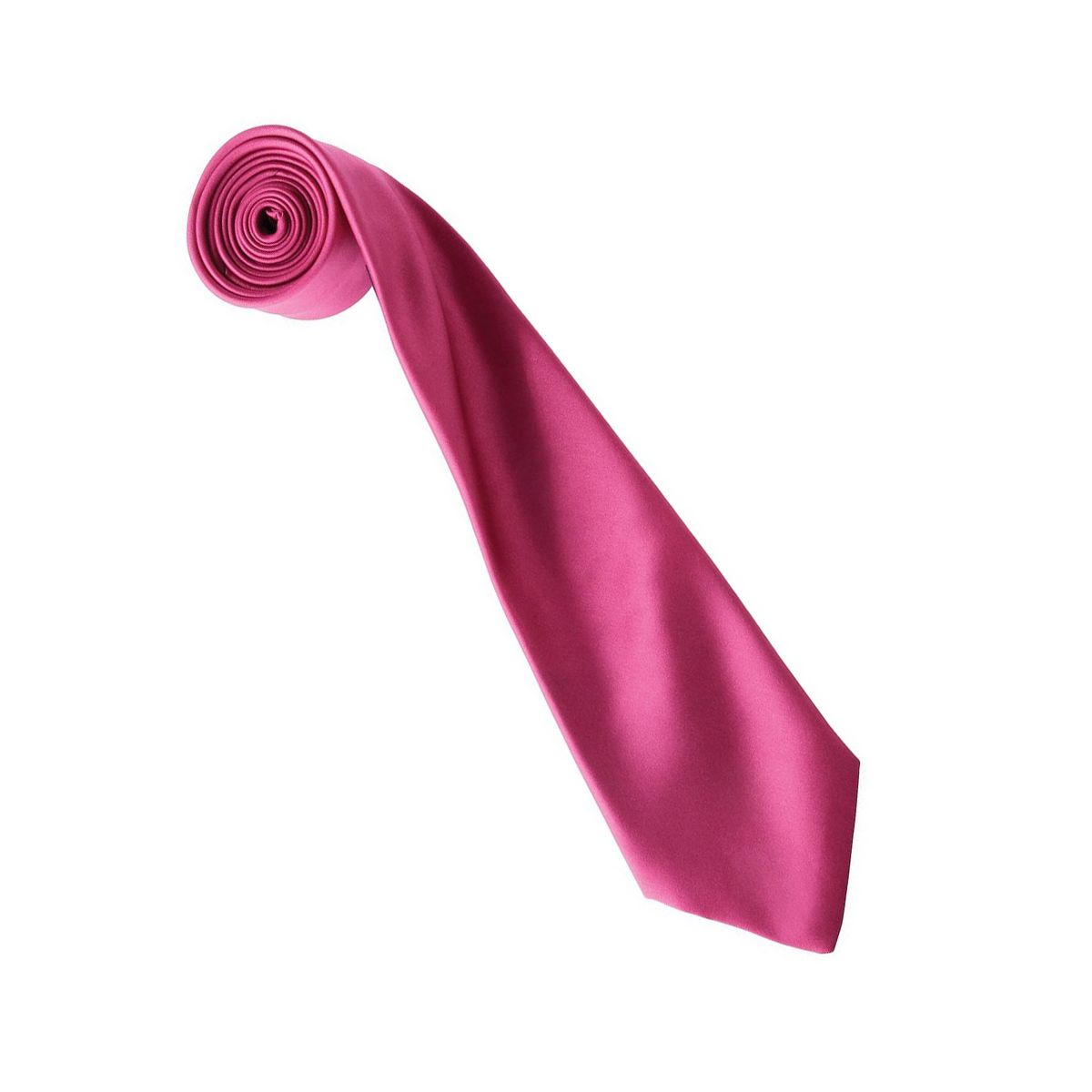Klassische Schmale Satin-Krawatte
