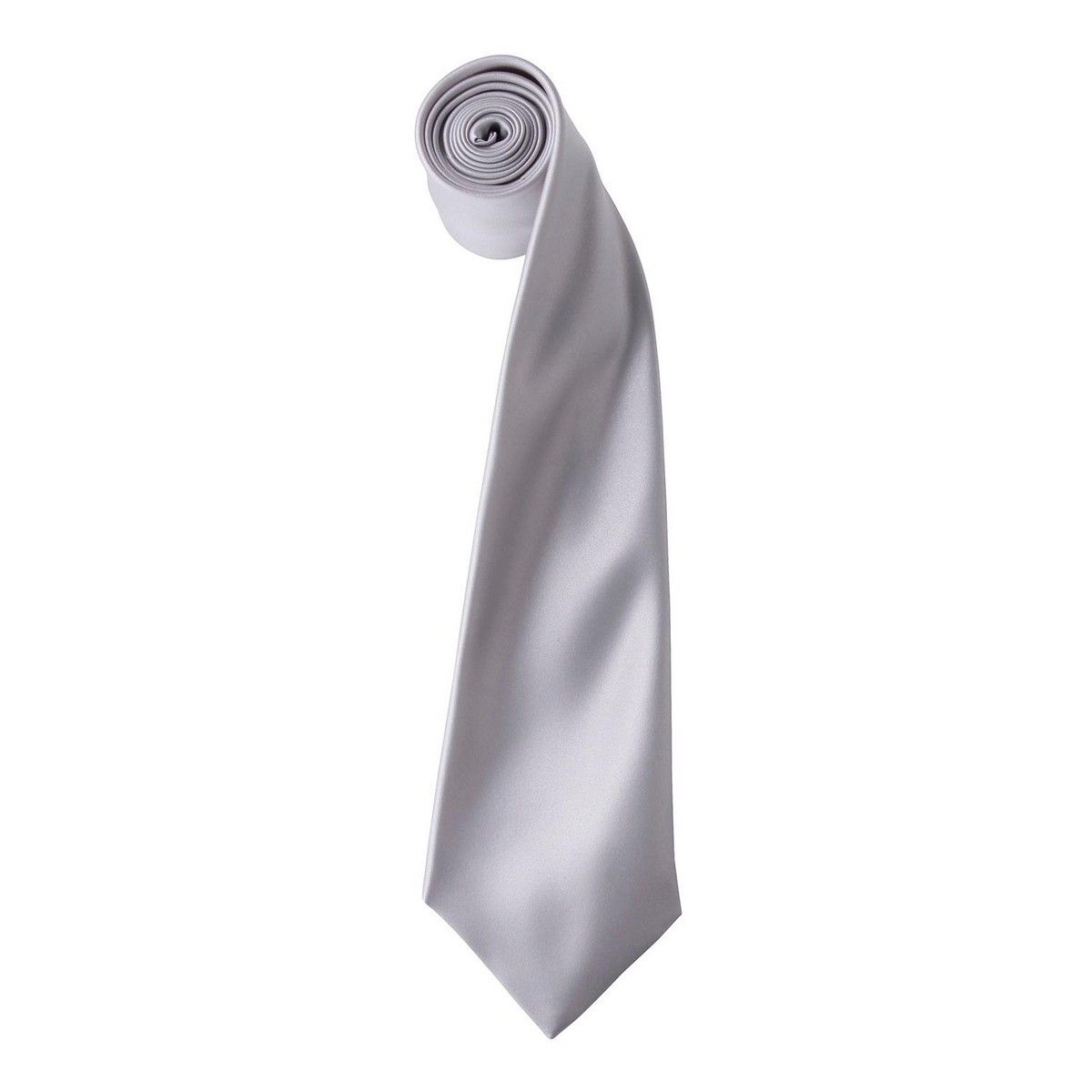 Elegante Schmale Satin-Krawatte