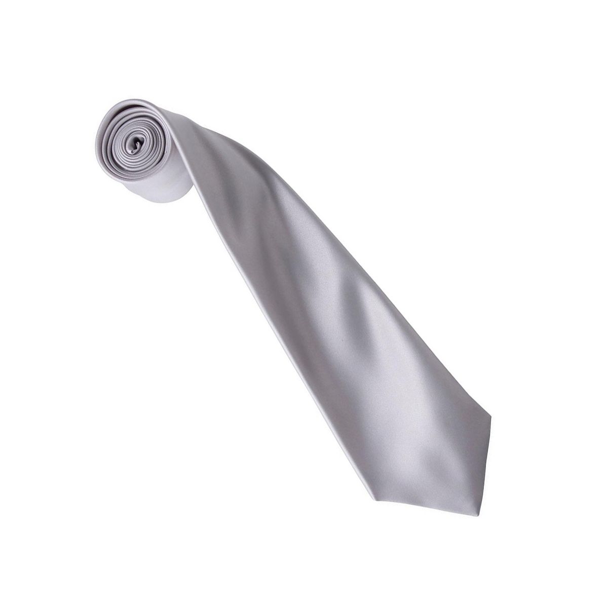 Elegante Schmale Satin-Krawatte