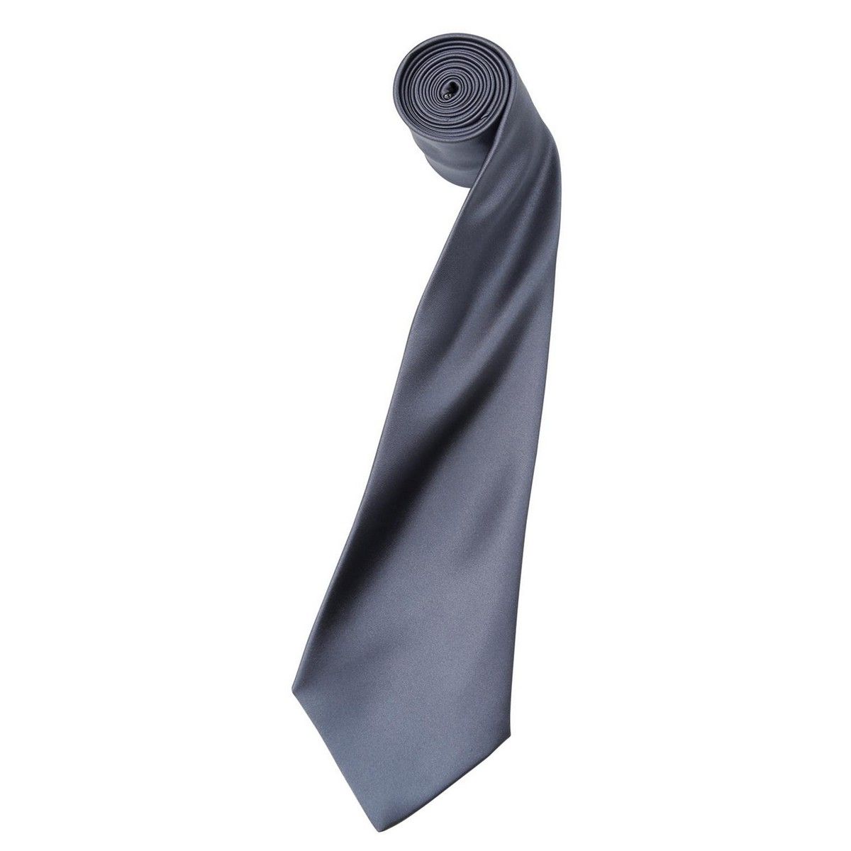 Elegante Schmale Satin-Krawatte