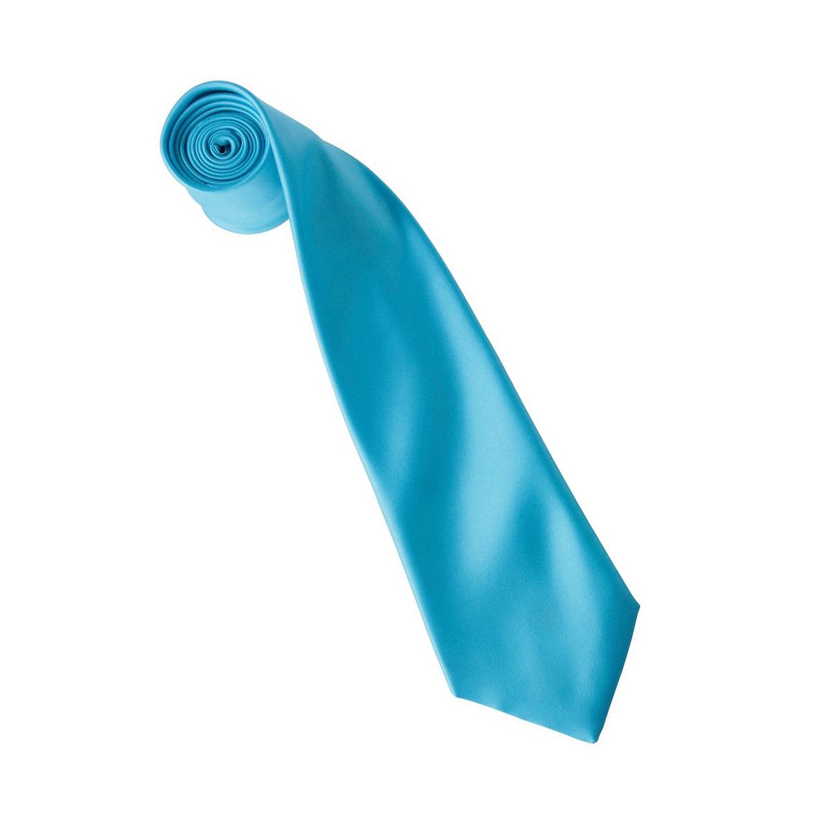 Schmale Satin-Krawatte