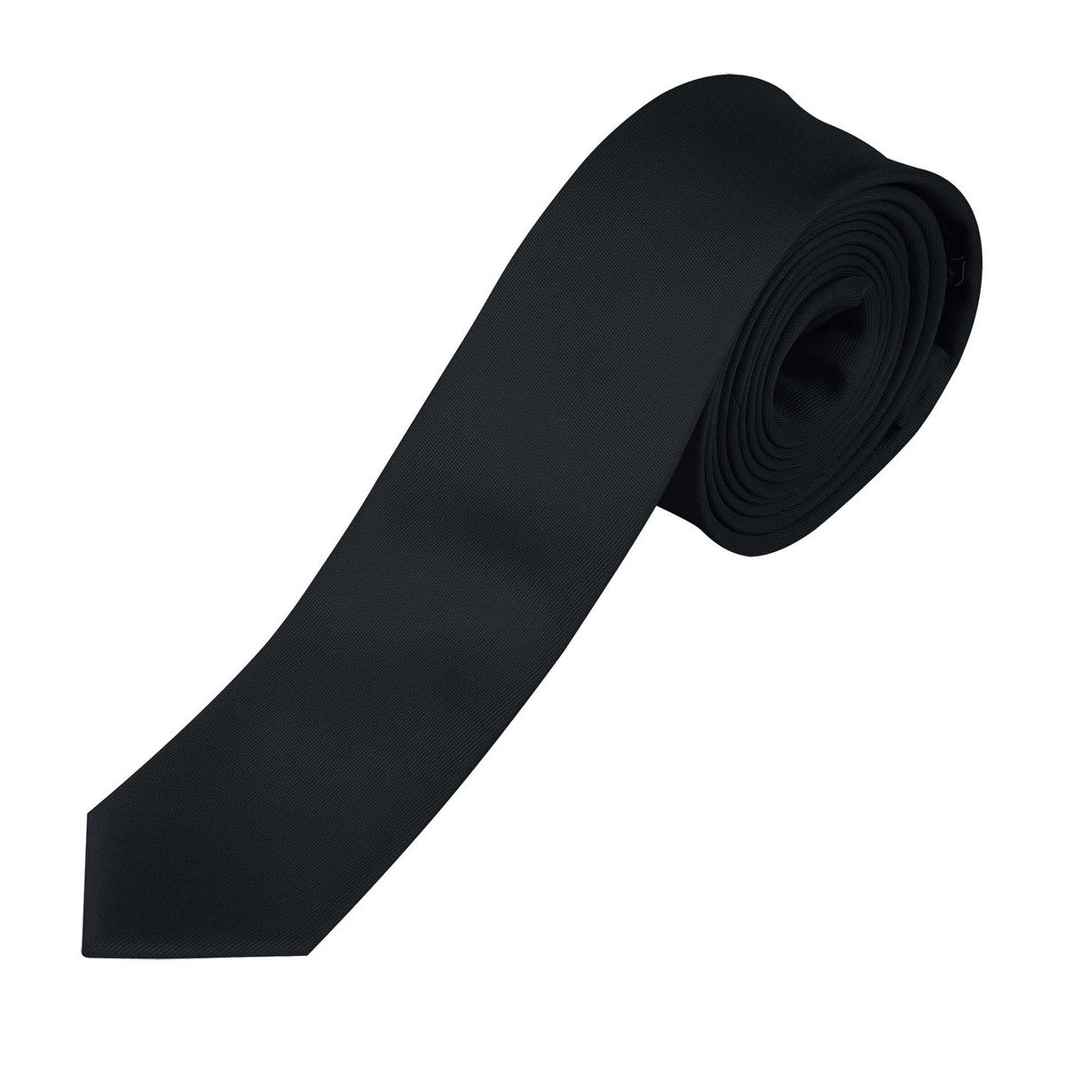 Schmale Satin-Skinny-Krawatte