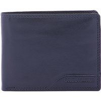 Klassische Leder-Brieftasche im Querformat