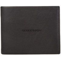 Schlichtes Bifold-Portemonnaie mit Logo