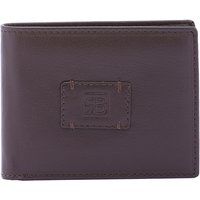Klassische Leder-Bifold-Brieftasche