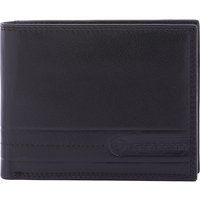 Minimalistische Leder-Bifold-Brieftasche