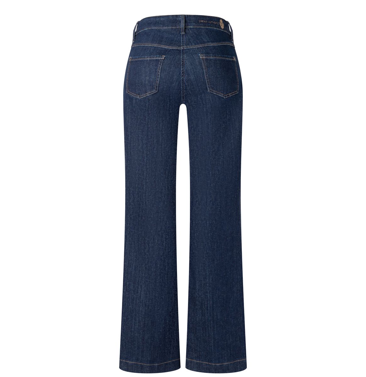 Klassische Bootcut Jeans mit dunkler Waschung