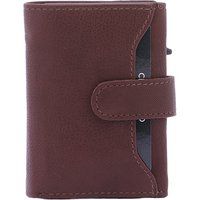 Leder-Kartenhalter mit Pop-up-Funktion