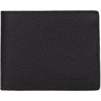 Klassische Bifold-Geldbörse aus genarbtem Leder
