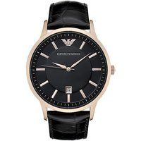 Anspruchsvolle Lederarmband-Uhr