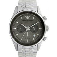 Edelstahl-Chronograph mit Gliederarmband