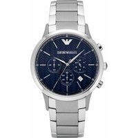 Klassischer Chronograph mit marineblauem Zifferblatt