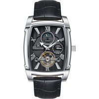 Automatikuhr in Tonneau-Form Lederarmband