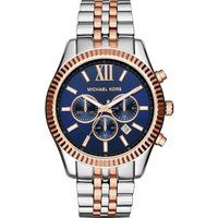 Lexington Chronograph mit geriffelter Lünette