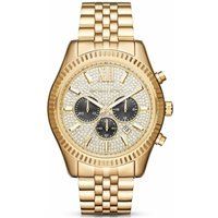 Lexington Chronograph mit Kristall-Pavé