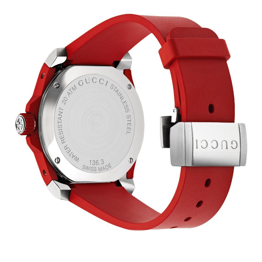 Robuste Silikon-Armbanduhr im Taucherstil