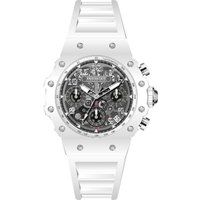 Skelettierte Chronographenuhr im Racing-Stil